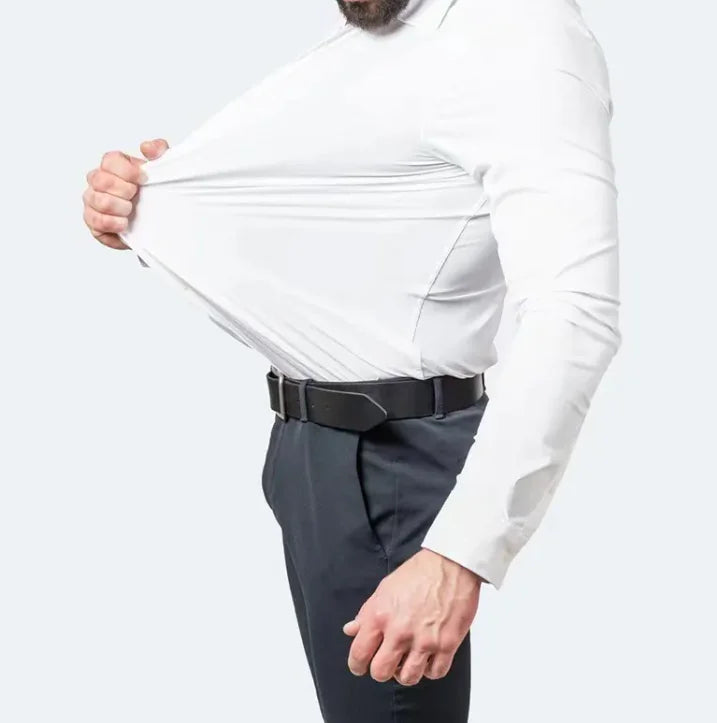 Heren Elastic Fit No-Iron Blouse
