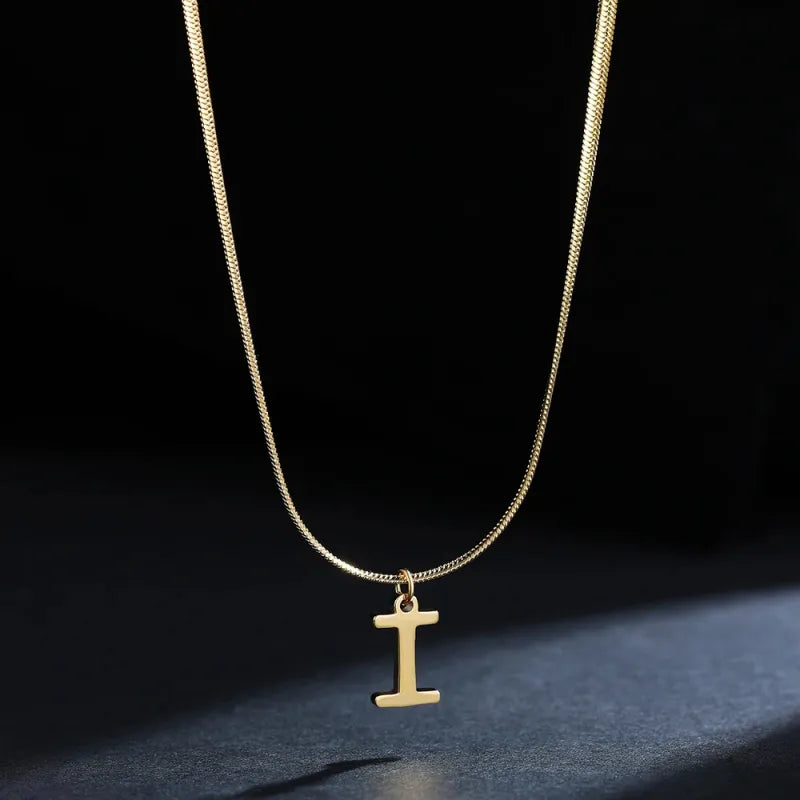 Trendy Ketting met Letter
