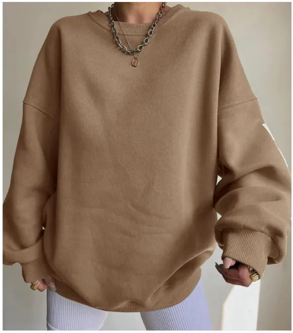 Dames Fashion Print Sweatshirt