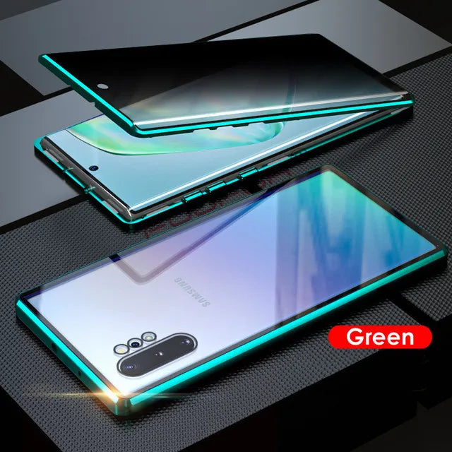 Full Privacy Protectie Magnetische Samsung Telefoonhoes