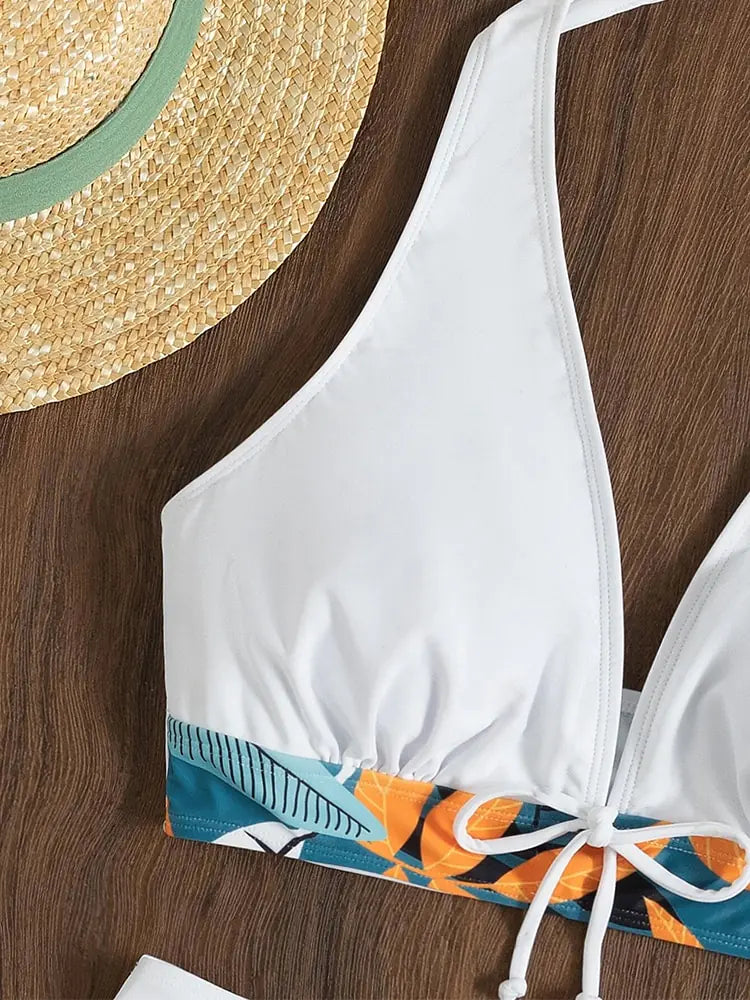 Dames High Waist Bikini Set