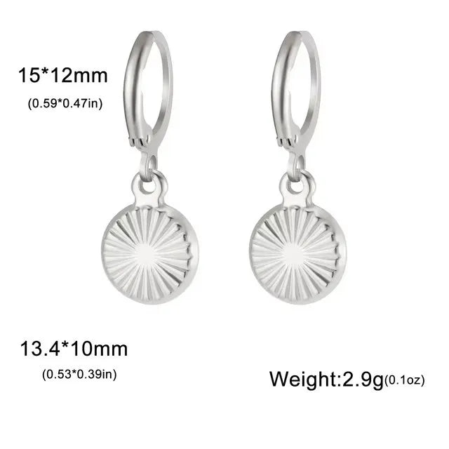 Fashion RVS Oorbellen