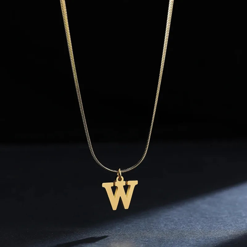 Trendy Ketting met Letter