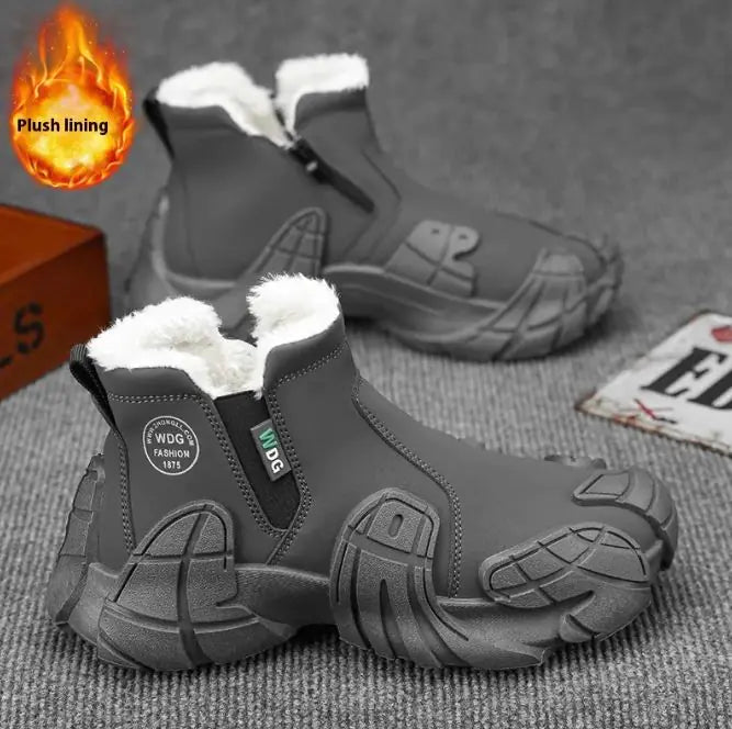 Heren Fleece Lined Martin Boots