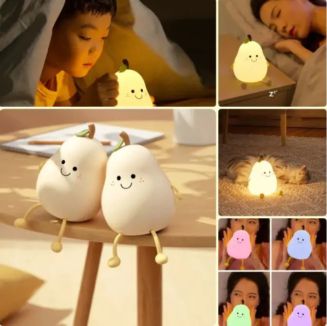 LED Peer Nacht Lamp USB Oplaadbaar