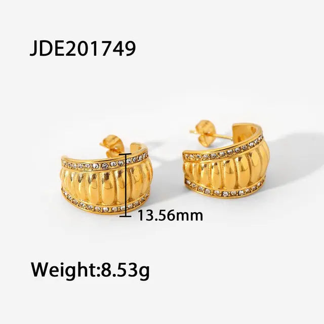 18K Gold Plated Oorbellen