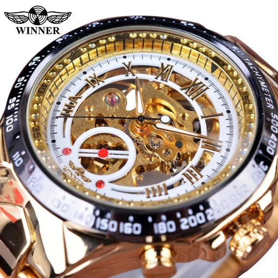 Mechanisch Sport Horloge voor Heren