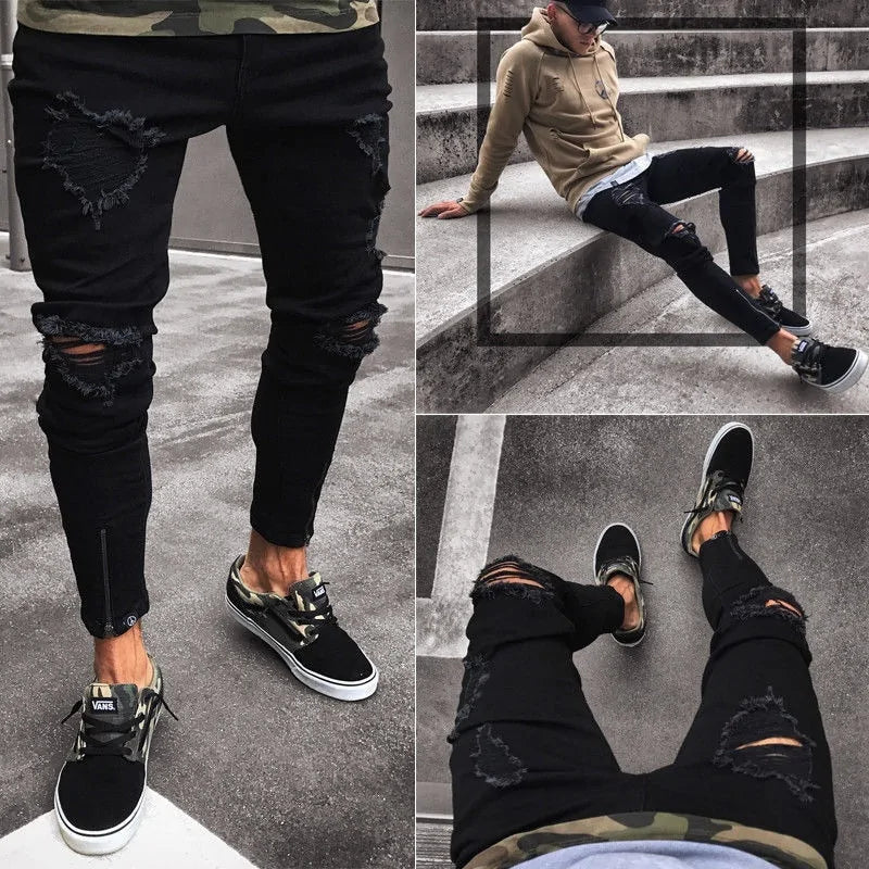 Heren Stretch Skinny Fit Jeans