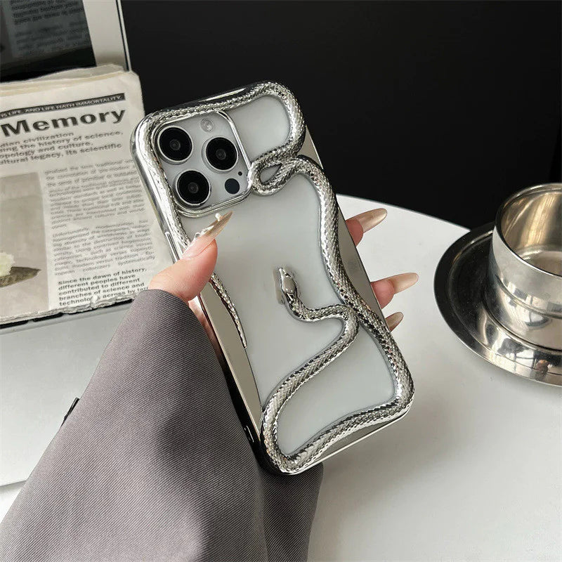 Glossy Snake Telefoonhoes I Phone