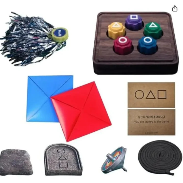 Squid Game Spel Stenen