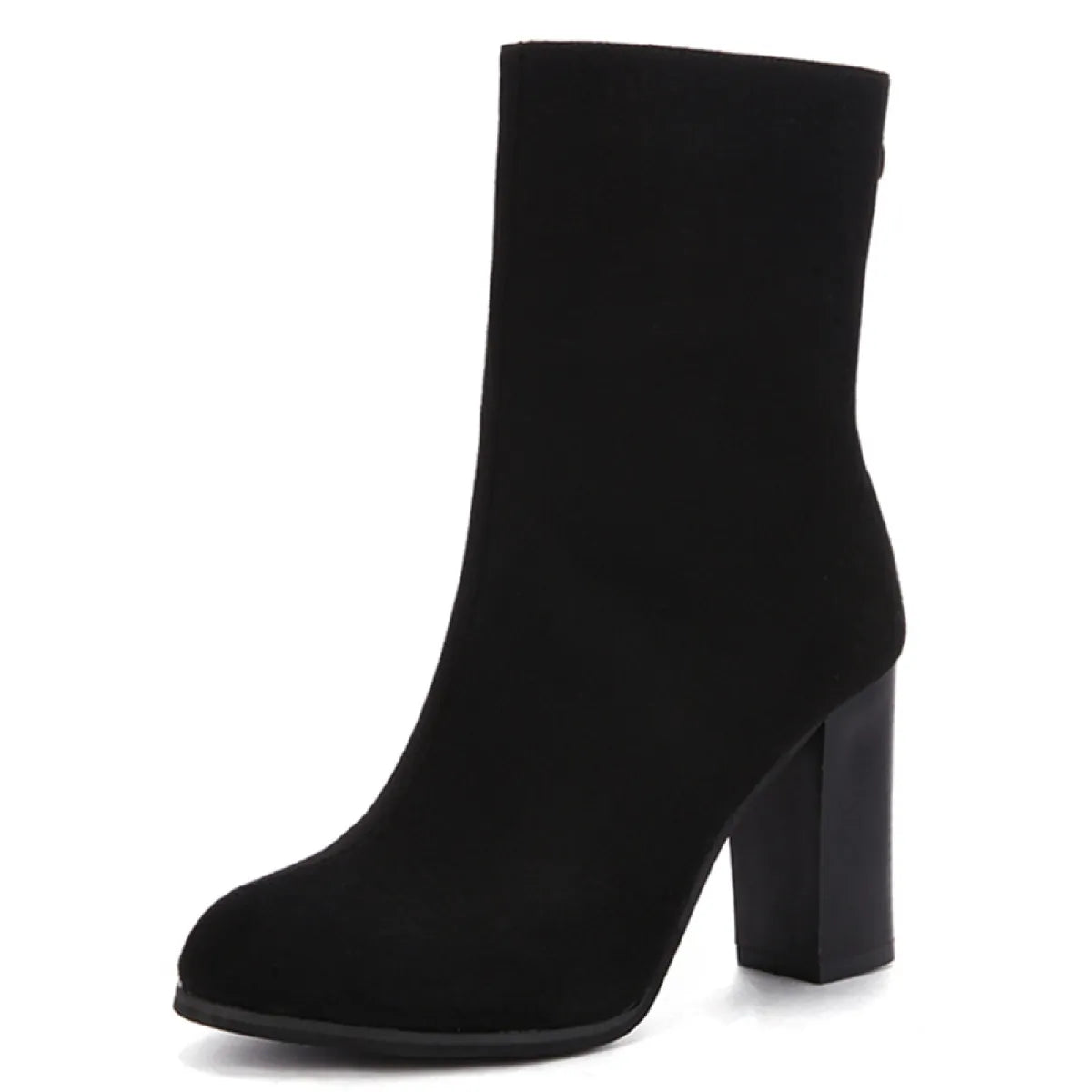 Dames Suede Halfhoge Laars