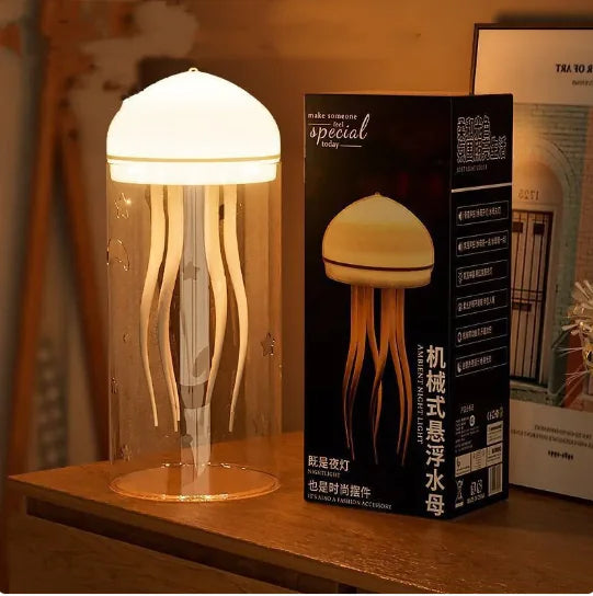 3D Zwevende Kwal Nachtlamp