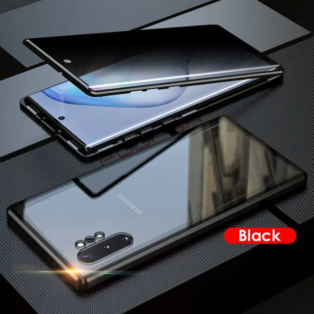 Full Privacy Protectie Magnetische Samsung Telefoonhoes