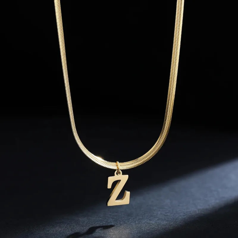 Trendy Ketting met Letter