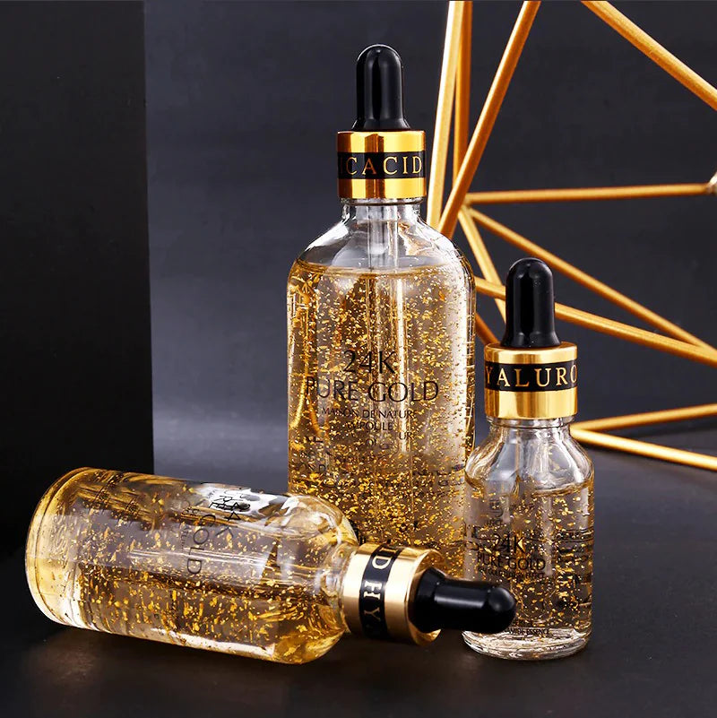 24k Goud Hyaluronzuur Gezicht Serum