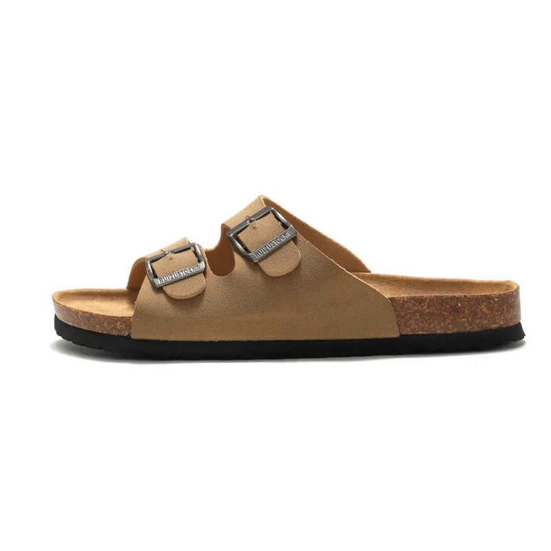 Unisex PU Kurk Strand Slippers