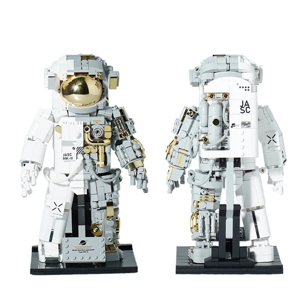 Astronaut Bouwstenen Set