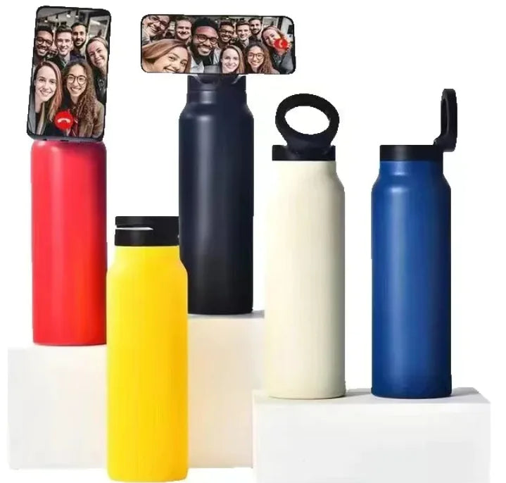 Sportfles met Telefoonhouder