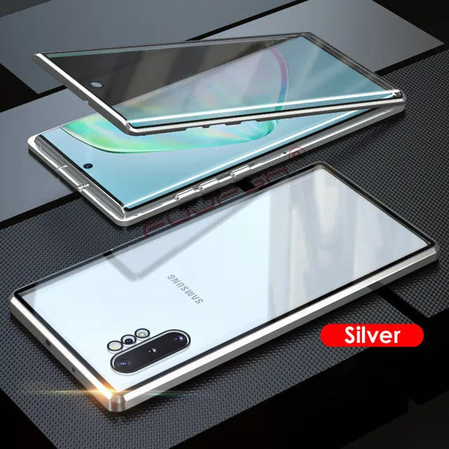 Full Privacy Protectie Magnetische Samsung Telefoonhoes