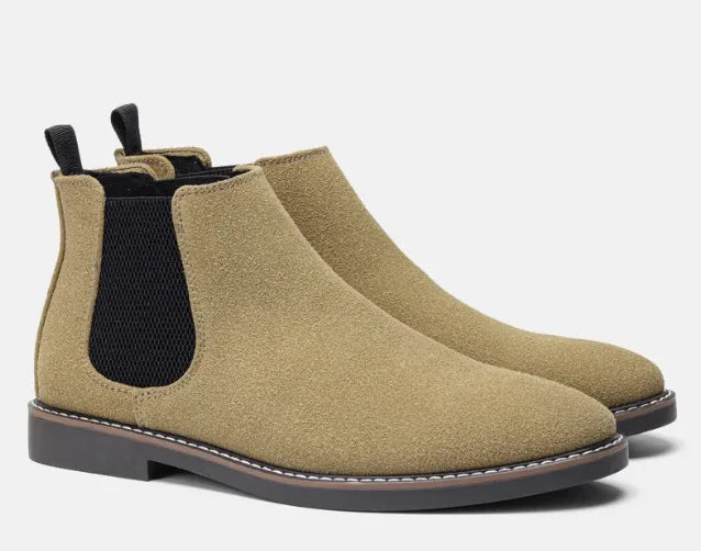 Heren Retro Cowhide Boots
