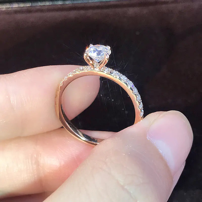 Romantische Kristal Ring