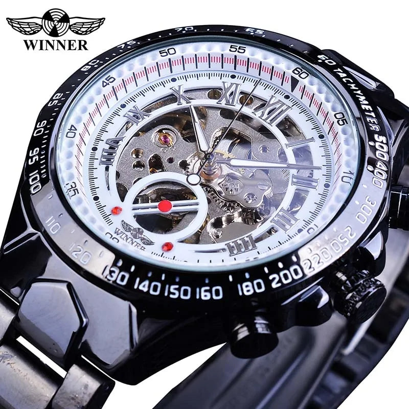 Mechanisch Sport Horloge voor Heren