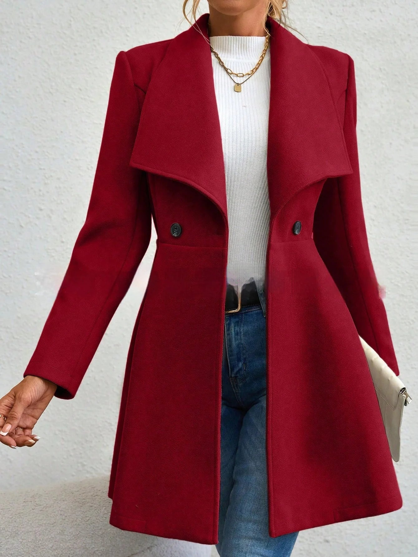 Dames Jas Slim Fit