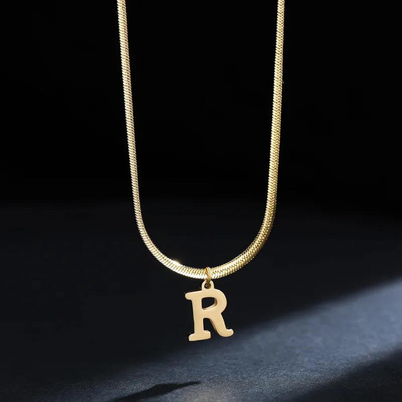 Trendy Ketting met Letter