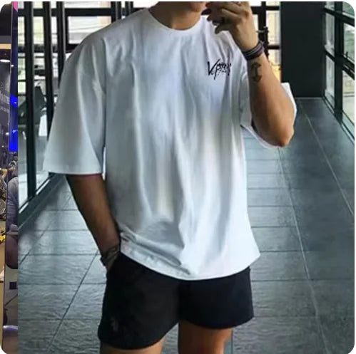 Casual Cool Oversized Sports T-Shirt
