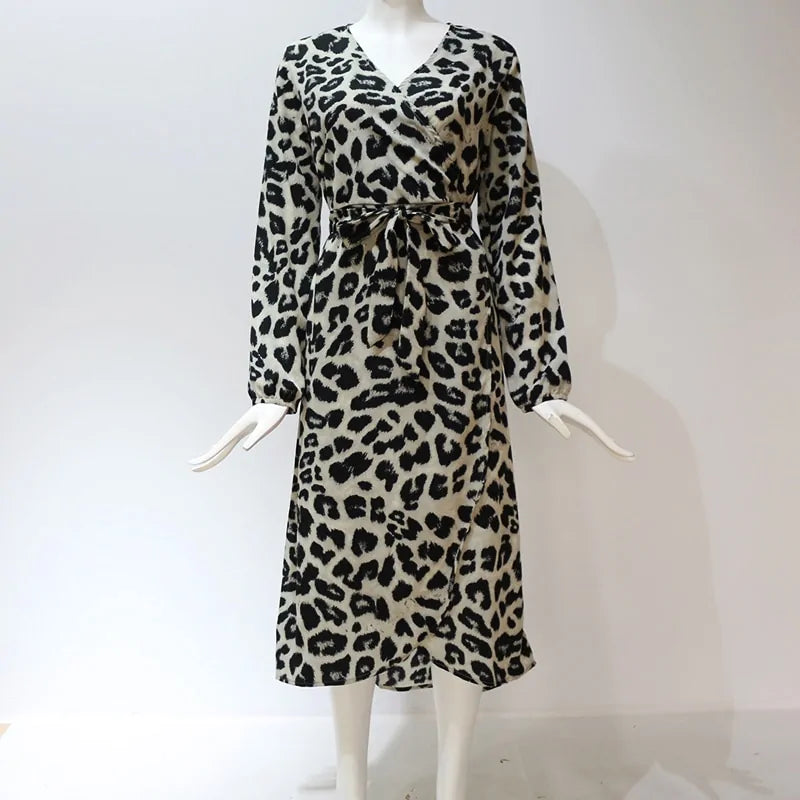 Luipaard Maxi Dames Jurk