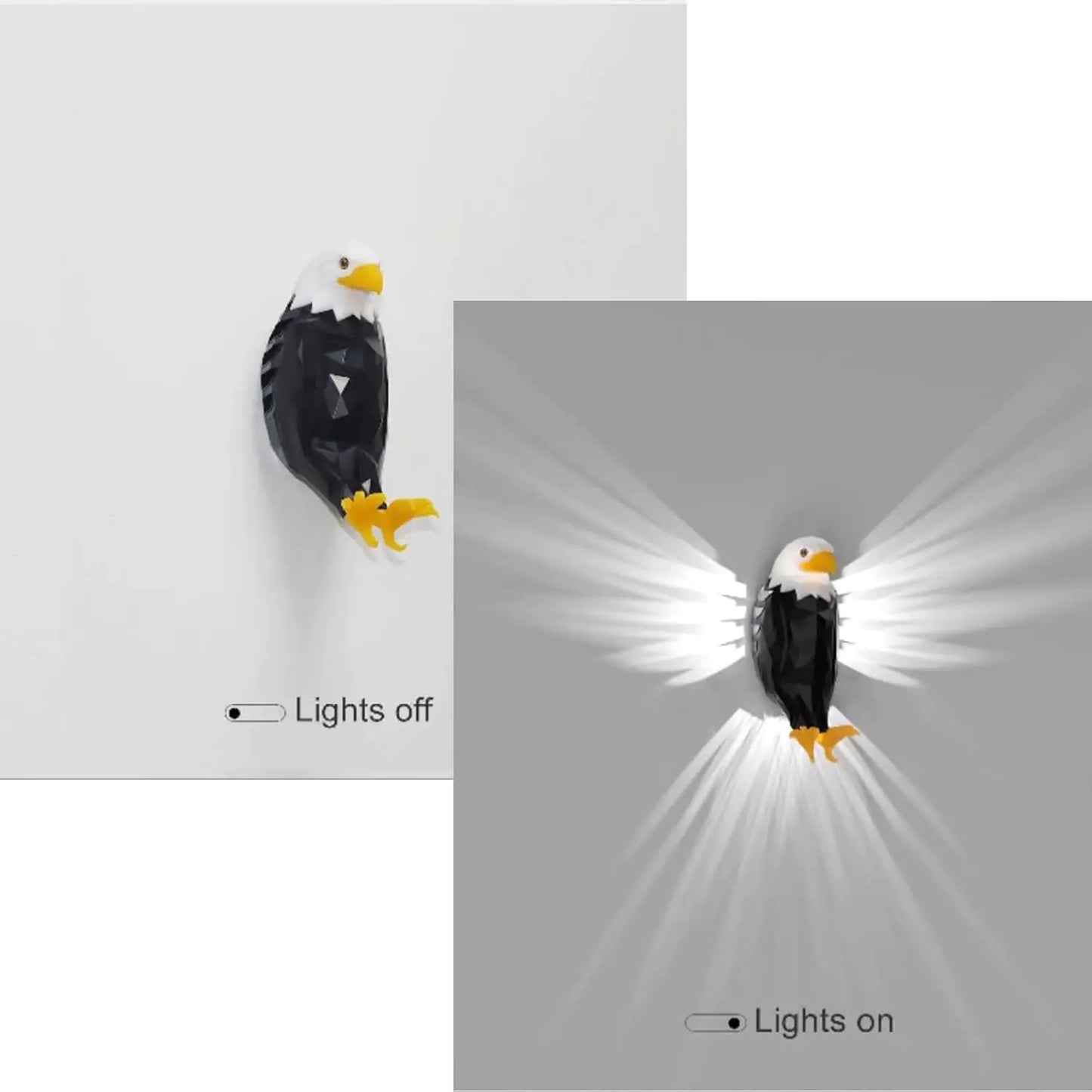 Adelaar Magnetische Wandlamp