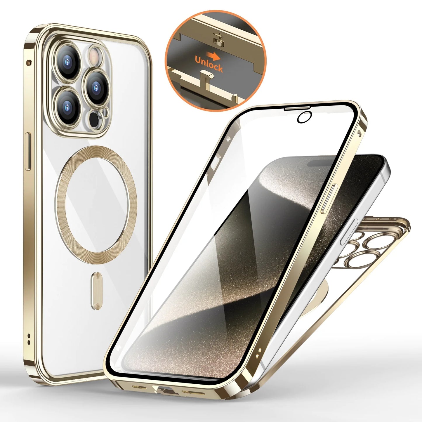 Privacy Pro Magnetisch I Phone Telefoonhoes