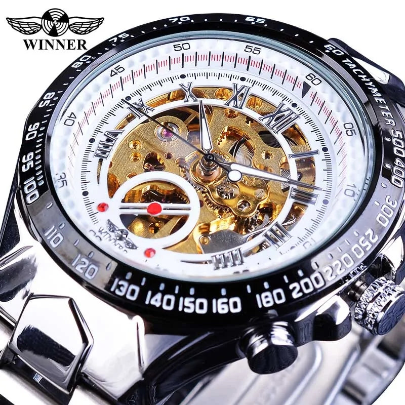 Mechanisch Sport Horloge voor Heren