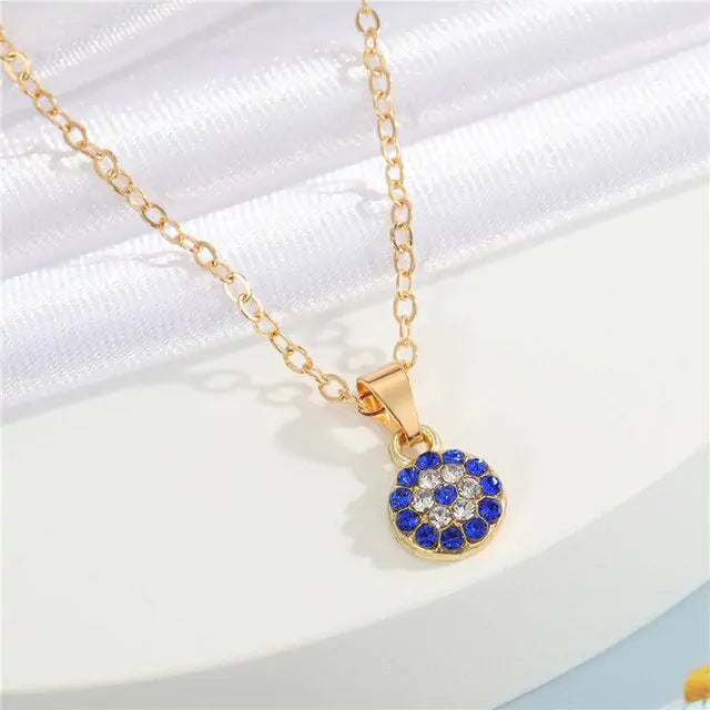 Ketting met Kristal Boze Oog