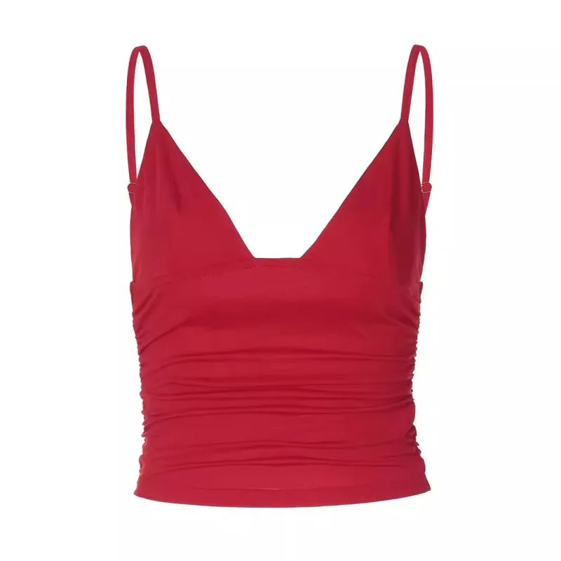 Dames Slim Fit Crop Top