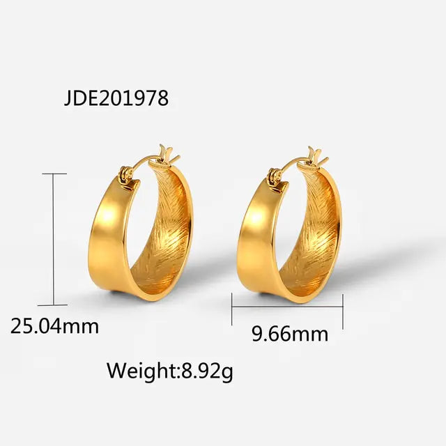 18K Gold Plated Oorbellen