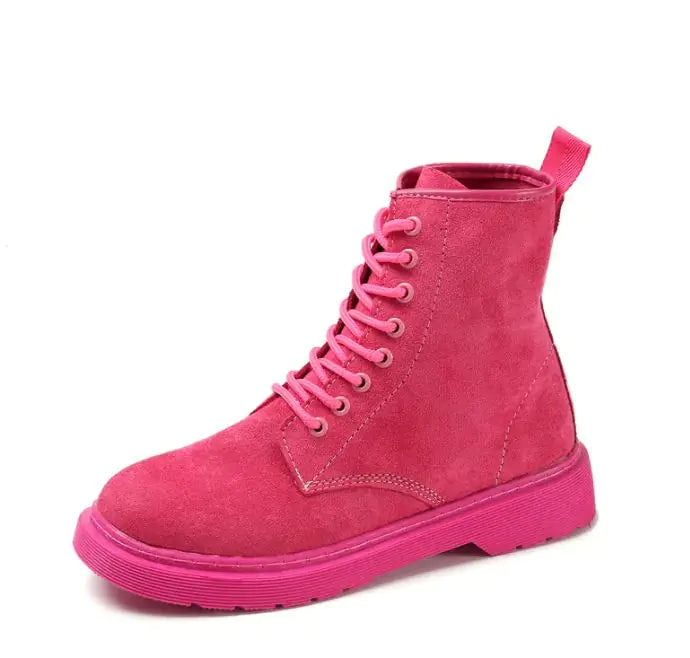 Dames Suede Skinny Boots