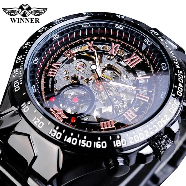 Mechanisch Sport Horloge voor Heren
