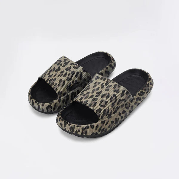 Dames Luipaard Slippers