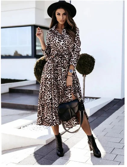 Luipaard Maxi Dames Jurk