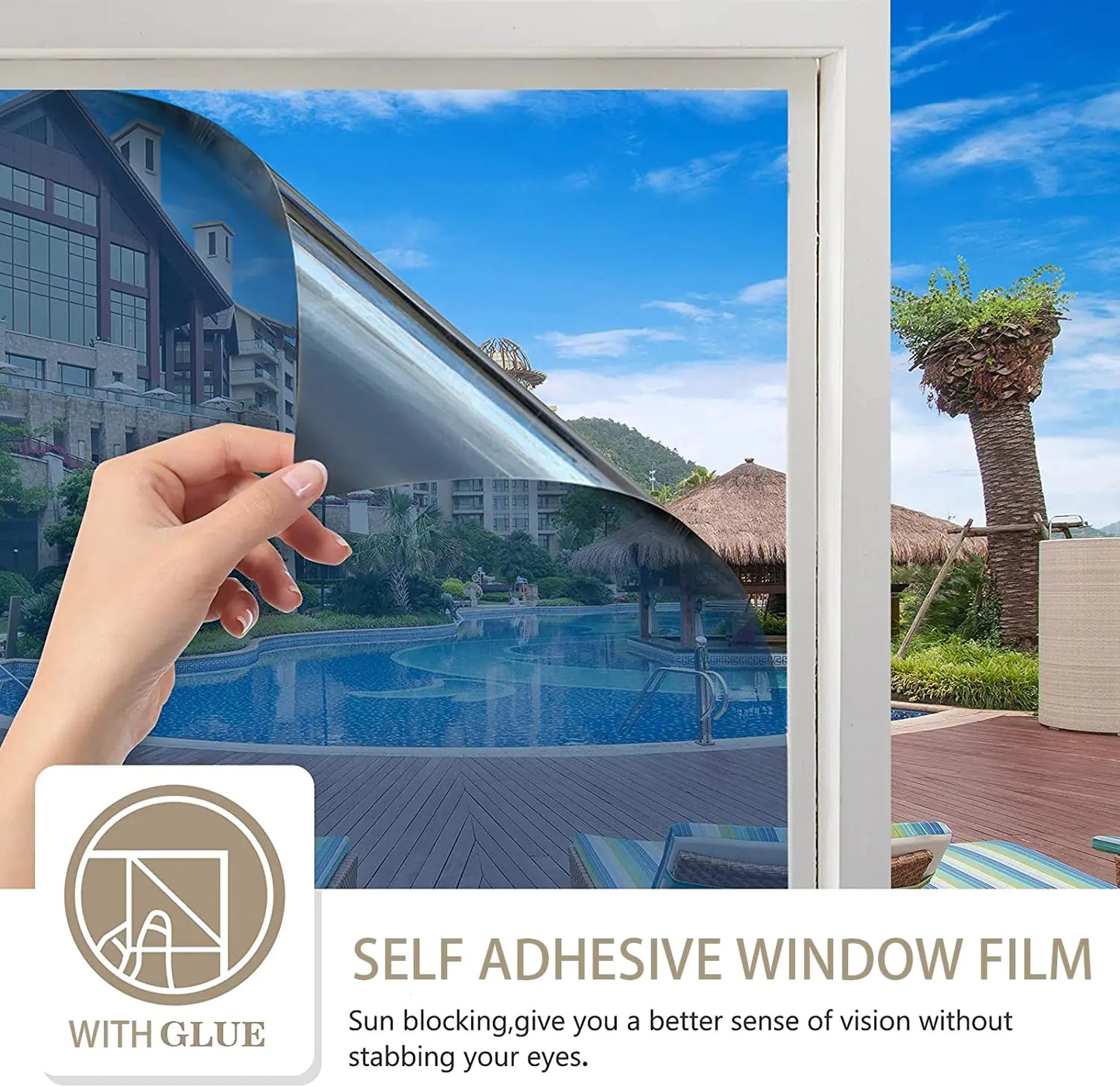 Privacy Film Mirror