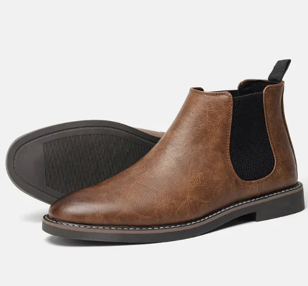 Heren Retro Cowhide Boots