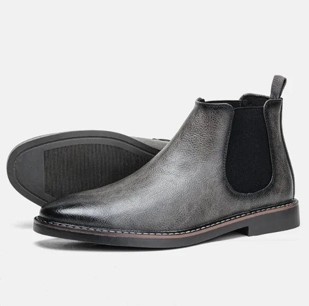 Heren Retro Cowhide Boots
