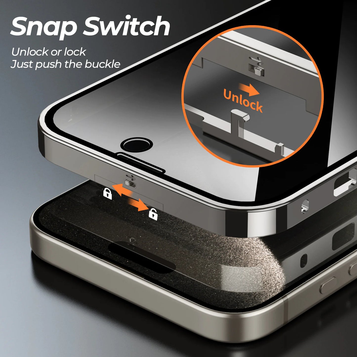 Privacy Pro Magnetisch I Phone Telefoonhoes