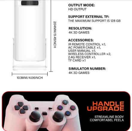 HD 4K Gaming Projector – Ultra-Clear & Smooth Display