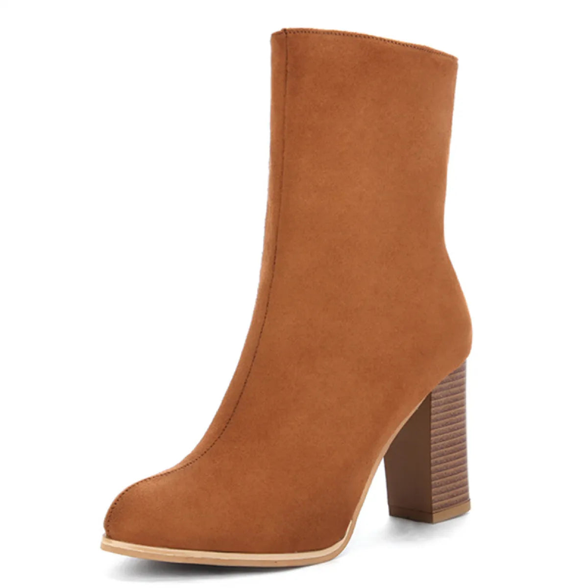 Dames Suede Halfhoge Laars