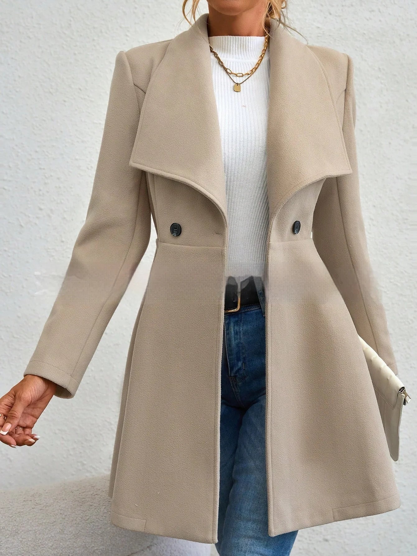 Dames Jas Slim Fit