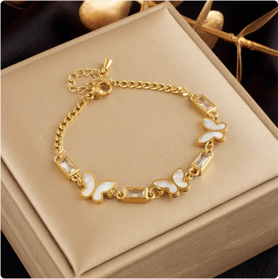 Goldplate Armband