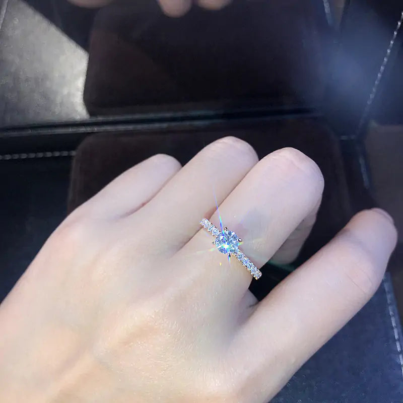 Romantische Kristal Ring