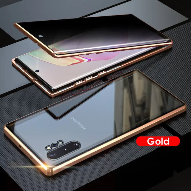 Full Privacy Protectie Magnetische Samsung Telefoonhoes